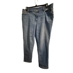 EUC J. Jill boyfriend straight leg ankle jean 20W